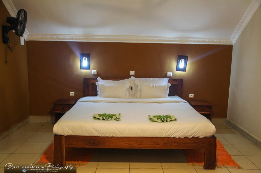 חדר זוגי עם נוף לגן