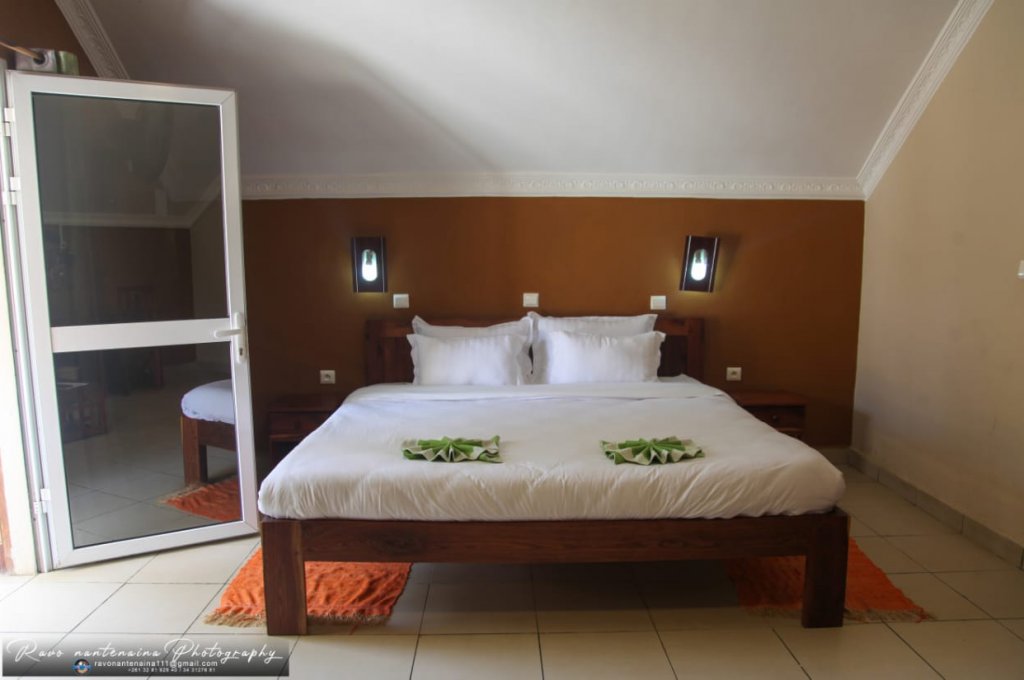 חדר זוגי עם נוף לגן