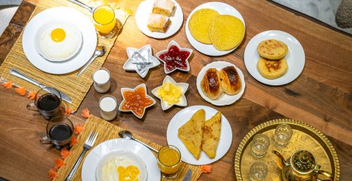 Breakfast at the Riad