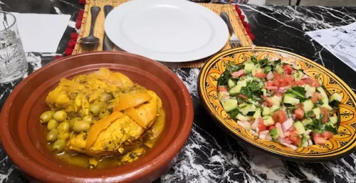 Table at the Balkisse Riad
