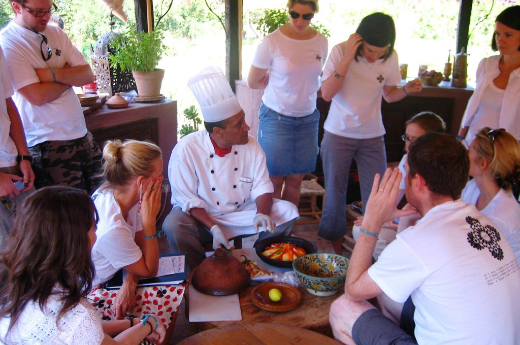 The vegetable garden and the organic kitchen