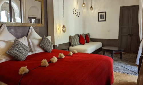 Suite with Balcony (WARDA) Riad Jardin Des Sens & Spa