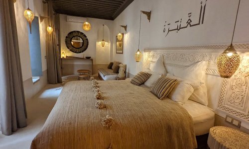 Deluxe King Suite (AMBRA) Riad Jardin Des Sens & Spa