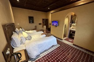 Dvoulůžkový pokoj s oddělenými postelemi a vlastní koupelnou