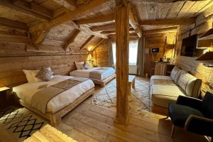 Twin Room with Mountain View