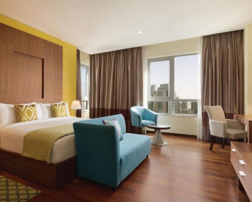 1 Bedroom Premium Balcony King, Downtown View, Smoking, Complimentary Transfer to Kite Beach, Dubai Mall and Metro Station