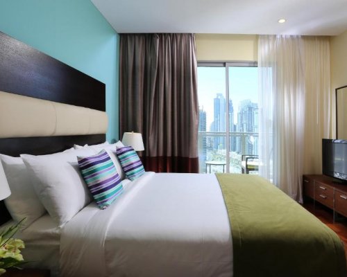 1 Bedroom, Balcony King, Downtown View, Non-Smoking, Complimentary Transfer to Kite Beach, Dubai Mall and Metro Station