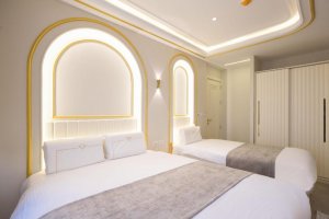 ห้องดีลักซ์สำหรับครอบครัวพร้อมวิวปิรามิด
