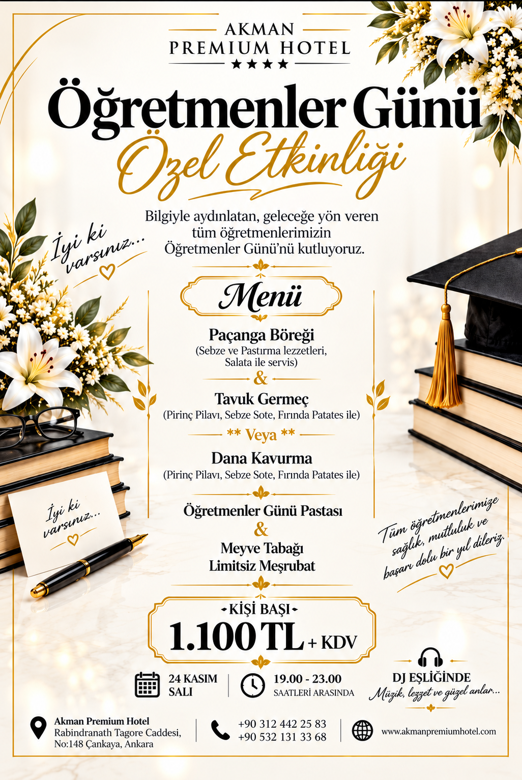 Yüksek çözünürlüklü Türk etkinlik afişi